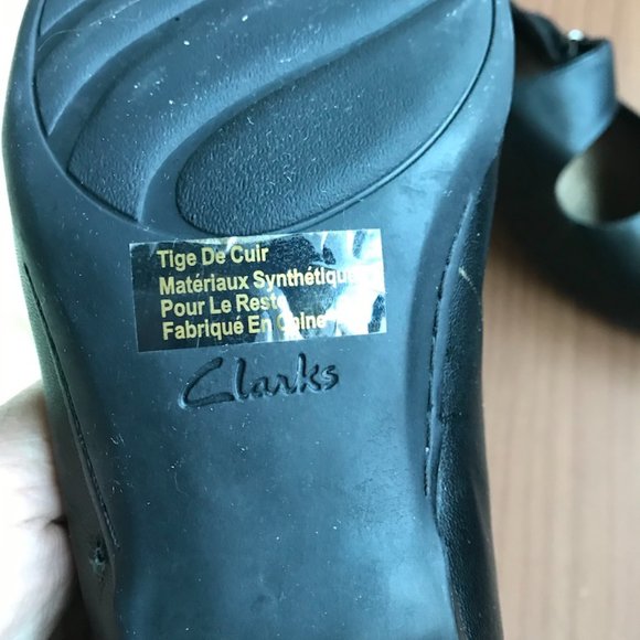 Clarks Black Mary Janes - Picture 4 of 10